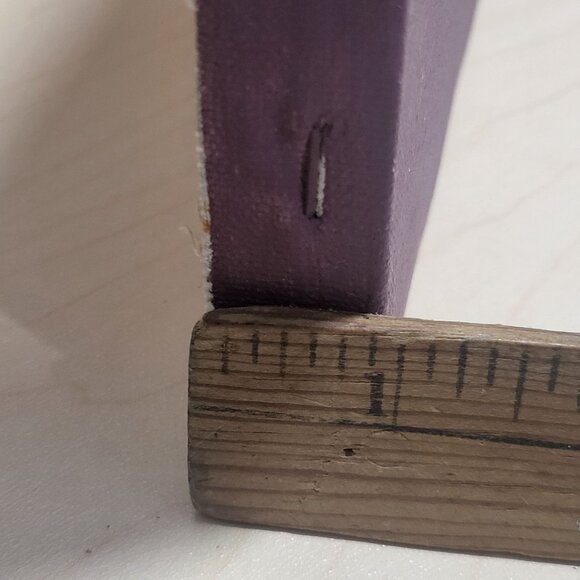 Vintage Native American Eagle Dance Canvas Painting 1994 Signed - Picture 11 of 13